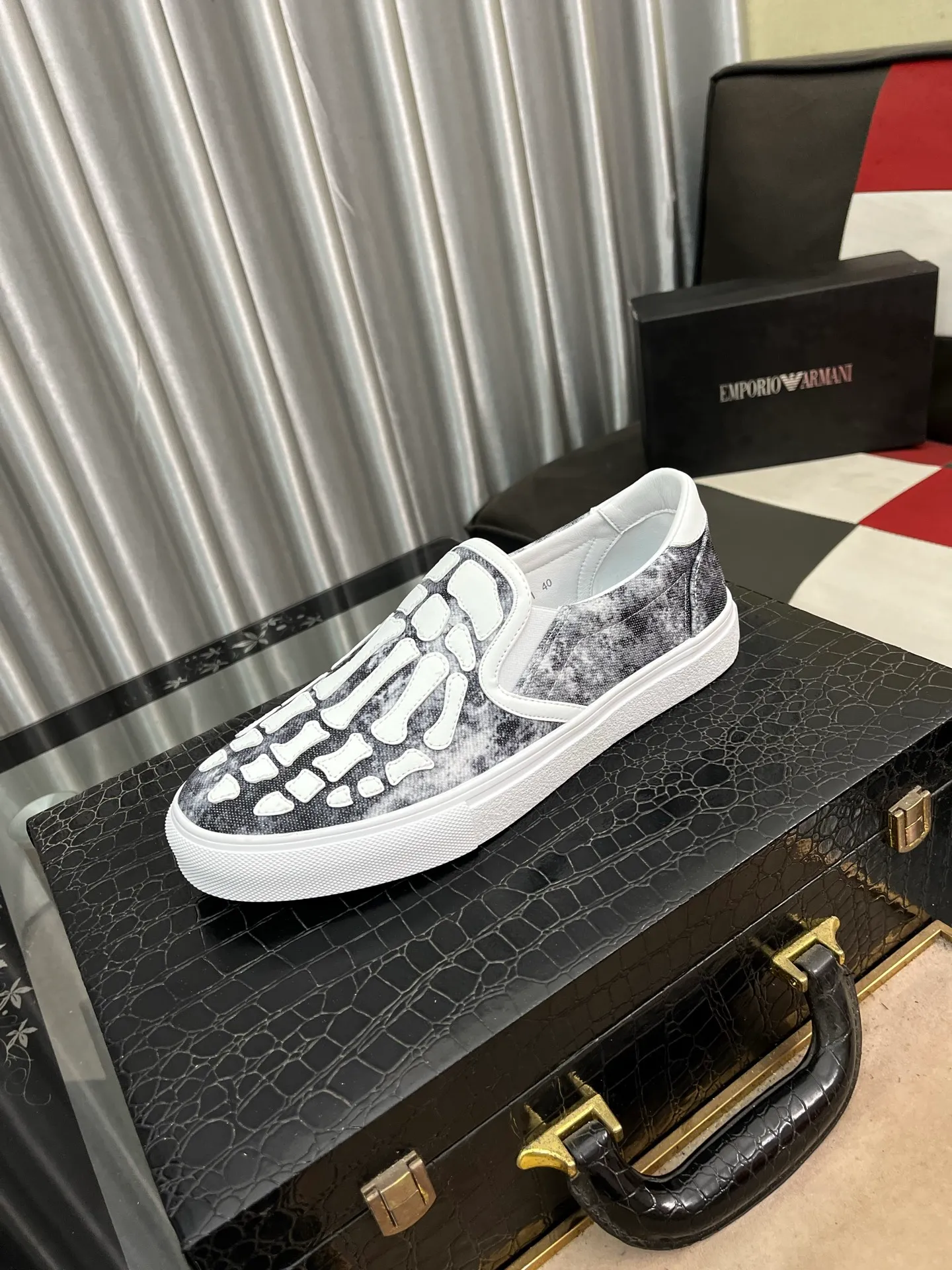 Men's men's shoes 💰420⌚️⌚️miri star shoes bone moral training shoes casual shoes amiri 2025 spring and summer star shoes bone moral training shoes micro-shaped body, the bone weaving pattern made of multi-layer genuine leather is more three-dimensional, slightly thicker and rich, and all elements are just right! The details are just right. Size: 38 to 444️⃣Colors available